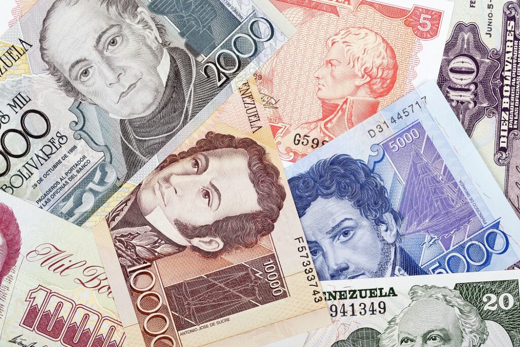 Venezolanischer Bolivar, Währung
